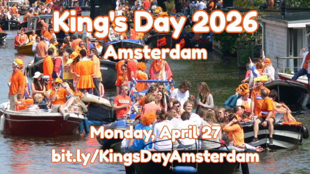 King's Day Amsterdam 2026